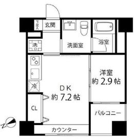 ハイリーフ上野 703 間取り図