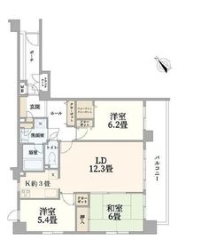 マイネシュロッス代官山 4階 間取り図