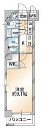 パレステュディオ白金高輪 2階 間取り図