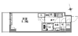 S-RESIDENCE浅草 (エスレジデンス浅草) 302 間取り図