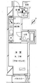 グランスイート神宮前 3階 間取り図