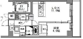 S-RESIDENCE浅草 (エスレジデンス浅草) 805 間取り図