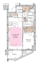 ブランシエスタ糀谷 501 間取り図