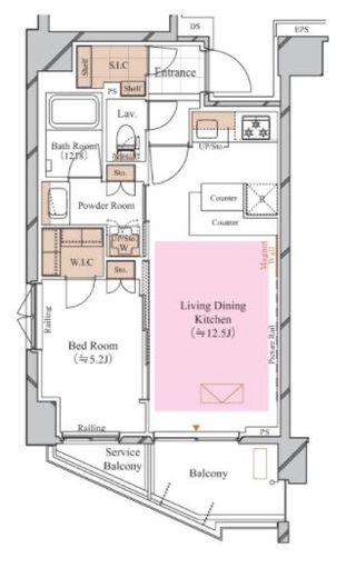 ブランシエスタ糀谷 314 間取り図