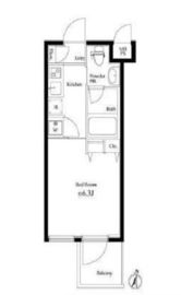 ラスパシオ三軒茶屋 305 間取り図