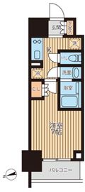 クロスレジデンス蒲田2 205 間取り図