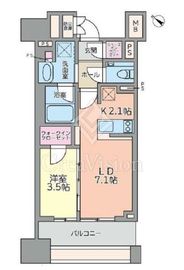 ドレッセ都立大学 5階 間取り図
