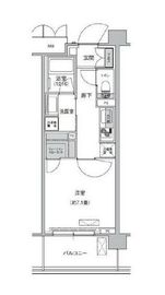 リージア経堂テラスガーデン 227 間取り図