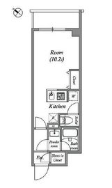 ルネサンスコート新宿余丁町 209 間取り図