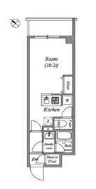 ルネサンスコート新宿余丁町 207 間取り図