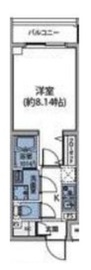 ルネサンスコート新宿余丁町 206 間取り図