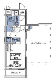 ルネサンスコート新宿余丁町 202 間取り図