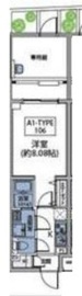 ルネサンスコート新宿余丁町 106 間取り図