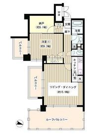 アゼリアテラス新宿 9階 間取り図