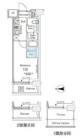 ウエリスアーバン中野坂上 209 間取り図