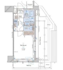 コンシェリア目白台ヒルサイドスクエア 6階 間取り図