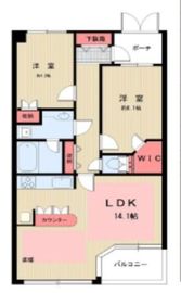 パークスクエア小石川 3階 間取り図