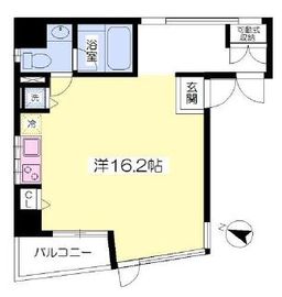 広尾ZERO 502 間取り図