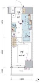 プレール・ドゥーク門前仲町3 5階 間取り図