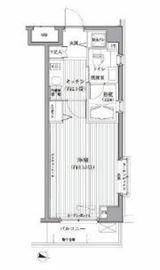 メゾンカルム西新宿 314 間取り図