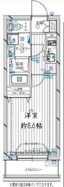 レガリス新宿落合 2階 間取り図