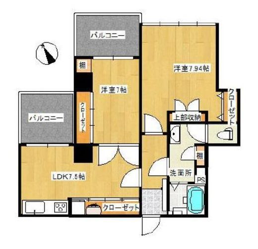 ドミール南青山 3階 間取り図