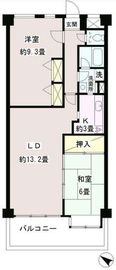 パークハイツ駒込 403 間取り図
