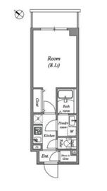 ルネサンスコート新宿余丁町 403 間取り図