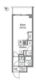ルネサンスコート新宿余丁町 408 間取り図