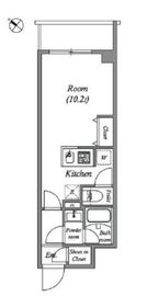 ルネサンスコート新宿余丁町 309 間取り図