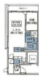 ルネサンスコート新宿余丁町 210 間取り図