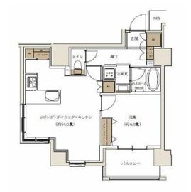 キュロコ日本橋 5階 間取り図