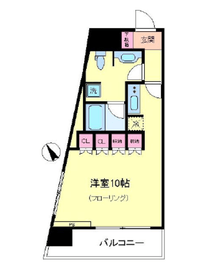 プリズムタワー 4階 間取り図