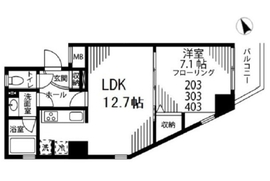 プリマヴェーラ小石川 403 間取り図