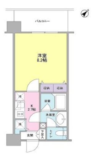 プロスペクト東雲橋 1013 間取り図