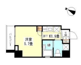 シンシア芝浦ルネッタ 7階 間取り図