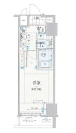 リヴシティ日本橋ネクステシア 8階 間取り図