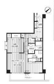 メゾン芝浦 402 間取り図