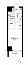 グランパセオ新大塚 202 間取り図
