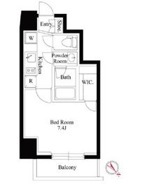 グランパセオ巣鴨2 301 間取り図