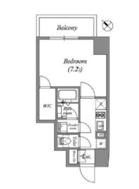 グランパセオ巣鴨2 501 間取り図