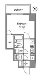グランパセオ巣鴨2 801 間取り図