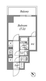 グランパセオ巣鴨2 502 間取り図