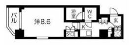スパシエグランス早稲田 5階 間取り図
