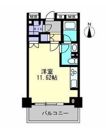 グローリオ東新宿 6階 間取り図