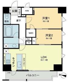 ベルファース本郷弓町 1304 間取り図