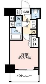 シティハウス東麻布 12階 間取り図