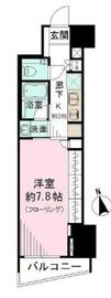 パークリュクス新宿御苑前mono 3階 間取り図