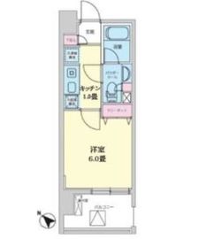 エコロジー白山レジデンス 303 間取り図