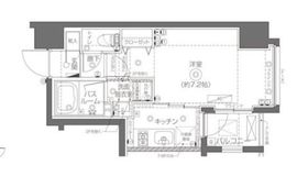 ZOOM月島 6階 間取り図